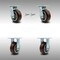 Service Caster 5 Inch SS Polyurethane Caster Set with Roller Bearings 2 Swivel Lock 2 Rigid SCC SCC-SS30S520-PPUR-BSL-2-R-2 - alternate 1